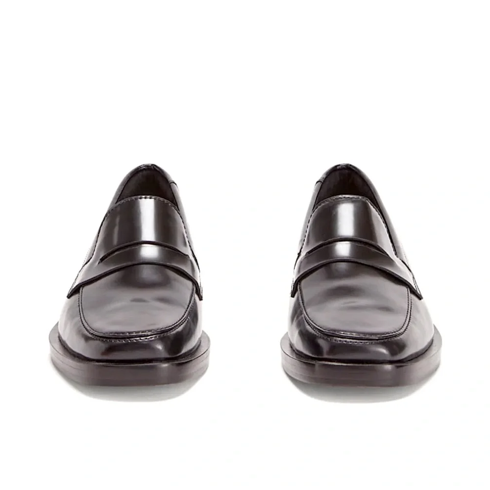Everlane THE PENNY LOAFER LEATHER ACADEMIA WHIMSIGOTH HOLIDAY GIFT NWOB Black 9 - Picture 5 of 7